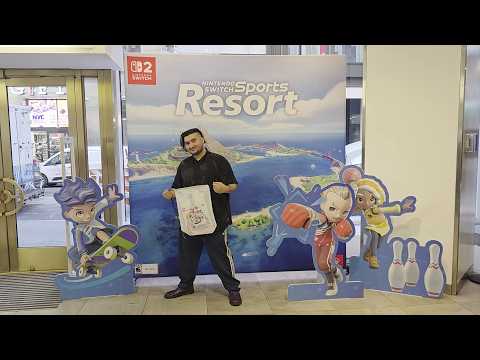 Lanzamiento de Nintendo Switch Sports Resort en Nintendo Switch 2 y detalles del evento en Nintendo NY